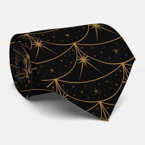 Moons and Stars Neck Tie