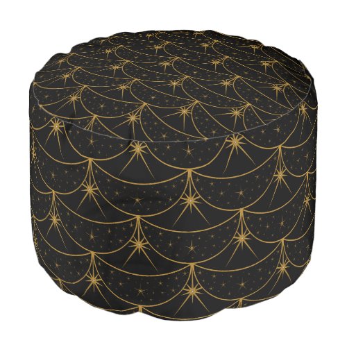 Moons and Stars Pouf