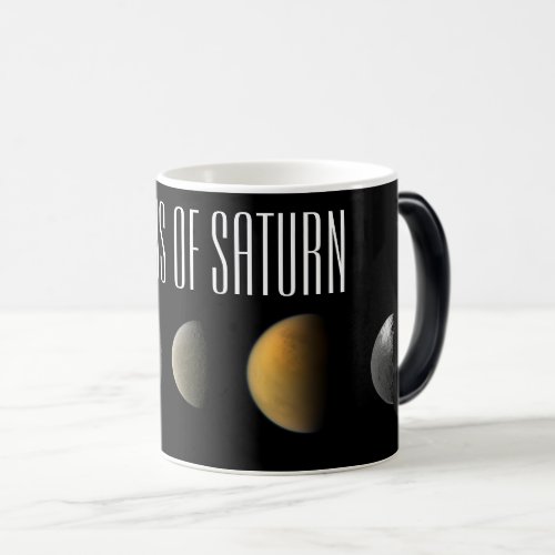 Moons of Saturn Magic Mug