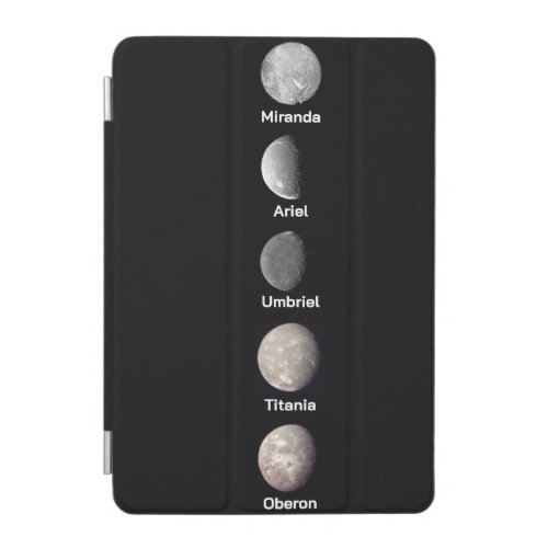 Moons of Uranus iPad Mini Cover
