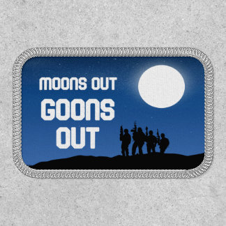 Moons Out Goons Out 2"x3" Morale Patch