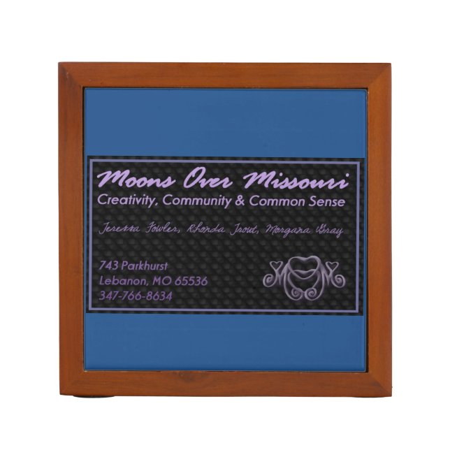 Moons Over Missouri Desk Organizer (Front)
