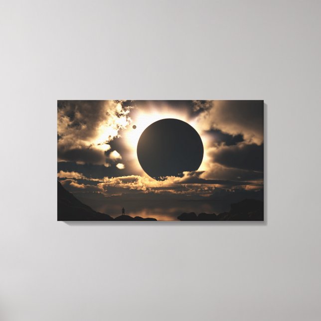 "Moonshadow" Wrapped Canvas Print (Front)