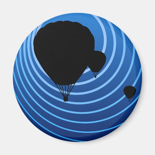 moonshine ballooning magnet (Front)