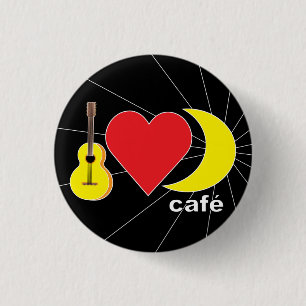 Moonshine Cafe Pinback Button