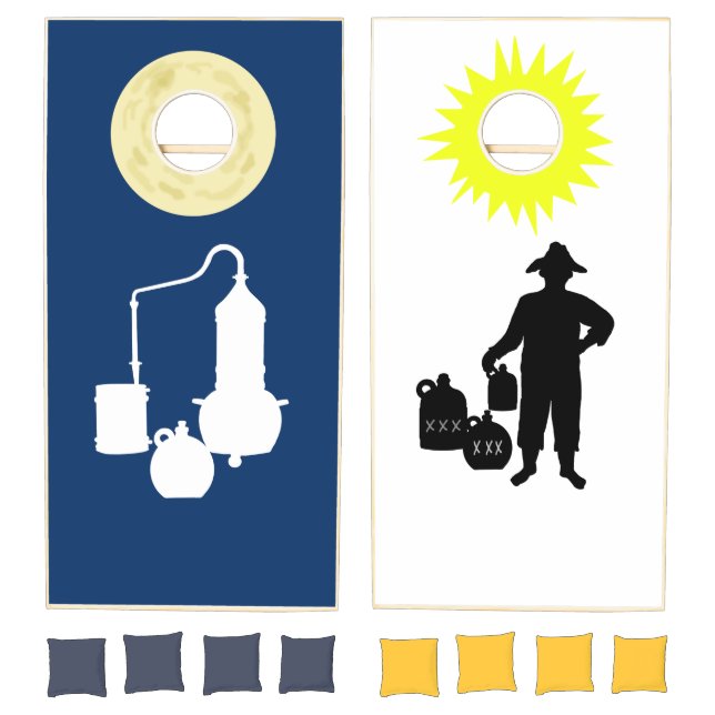 Moonshine Corn Hole Game Boards (Set)