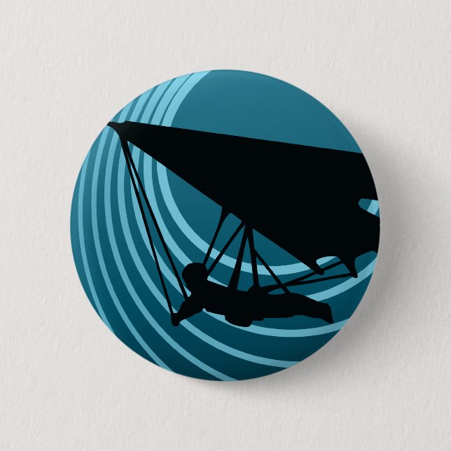 moonshine hang gliding pinback button (Front)