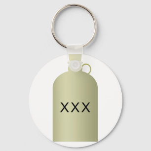 Moonshine Jug Keychain