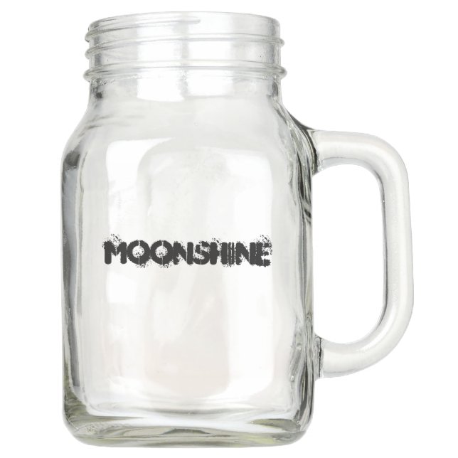 Moonshine Mason Jar (Front)