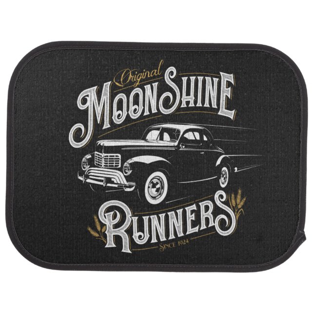 Moonshine Runners Car Floor Mat (Rear)
