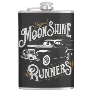Moonshine Runners Flask