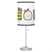 Moonshine Slang Names Jugs Table Lamp (Left)