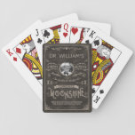 Moonshine Vintage Hillbilly Medicine Custom Brown Playing Cards at Zazzle