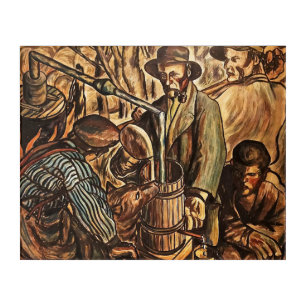 Moonshiners Making White Lightning Whiskey Liquor Acrylic Print