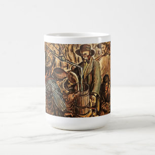 Moonshiners Making White Lightning Whiskey Liquor Color Morph Mug