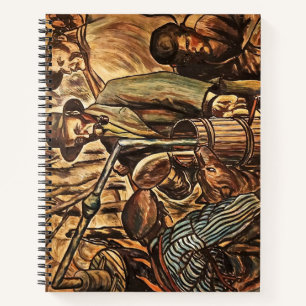Moonshiners Making White Lightning Whiskey Liquor Notebook