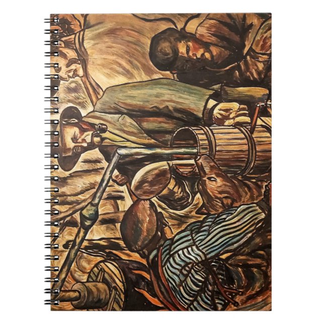 Moonshiners Making White Lightning Whiskey Liquor Notebook (Front)