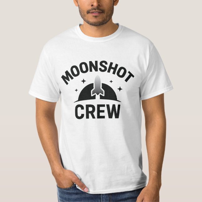 Moonshot Crew T-Shirt (Front)