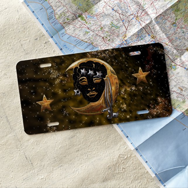 MoonShyne License Plate (In Situ)