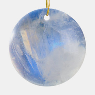 Moonstone 1 ceramic ornament