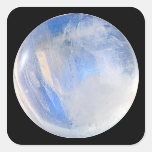 Moonstone 2 square sticker