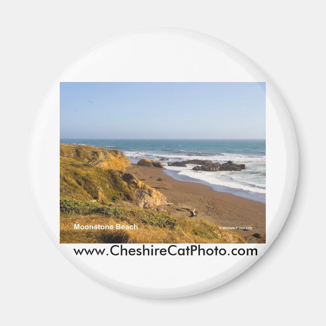 Moonstone Beach Cambria California Products Magnet (Front)