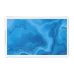 Moonstone Blue- Acrylic Tray