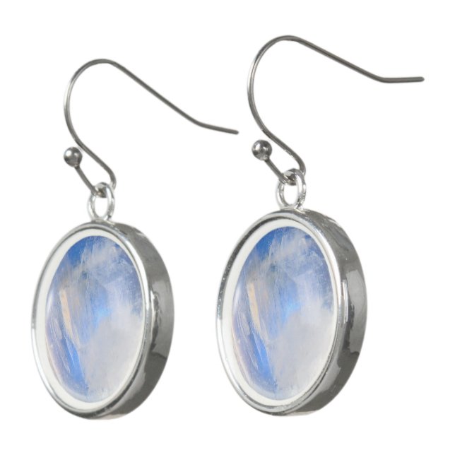 Moonstone Earrings (Angled)