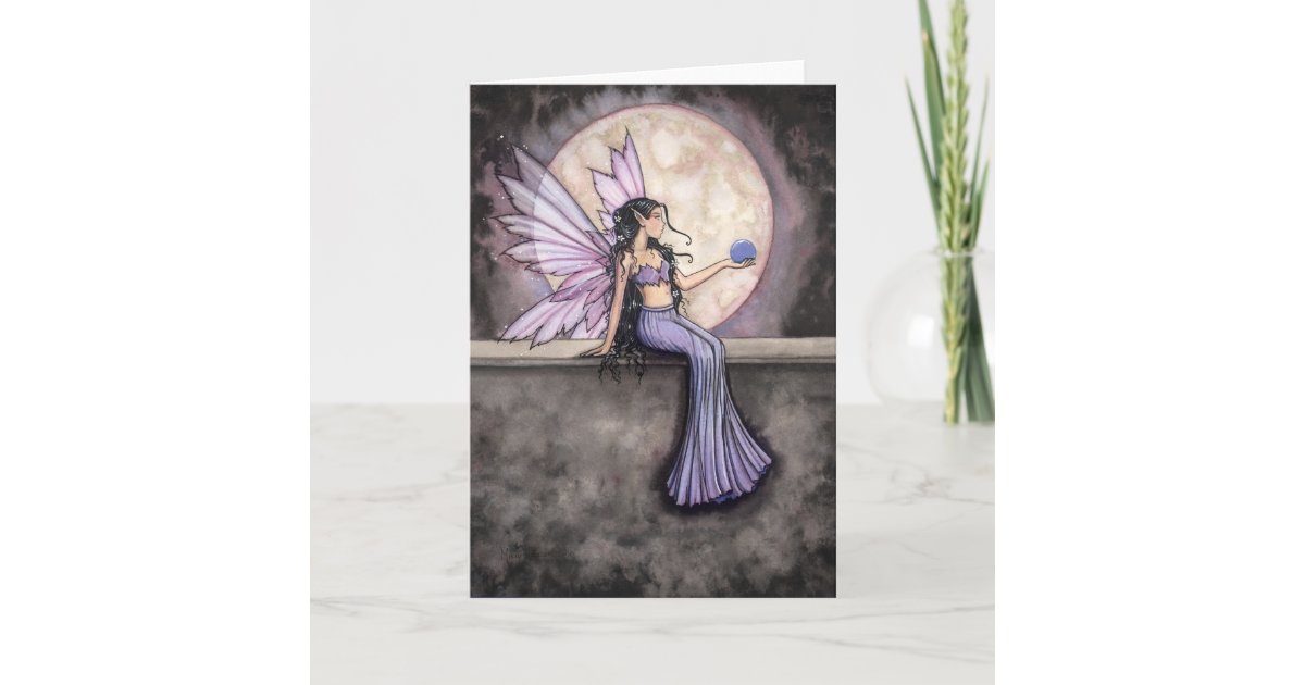 Moonstone Fairy Greeting Card