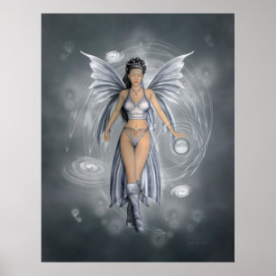 Moonstone Fairy Poster