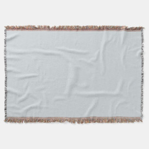 Moonstone Gray Solid Throw Blanket