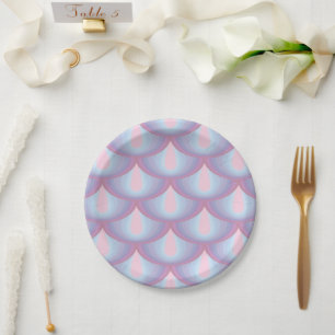 Moonstone Scales 7" Paper Plates