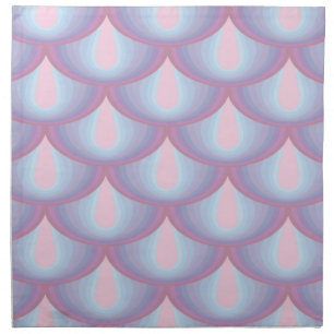 Moonstone Scales Cloth Napkins