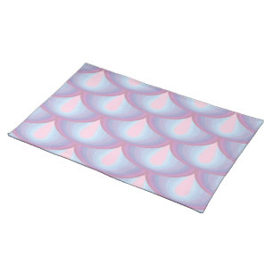Moonstone Scales Cloth Placemat