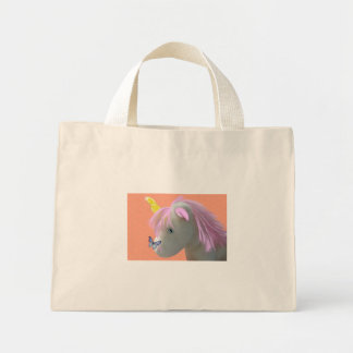 Moonstone the Unicorn Mini Tote Bag
