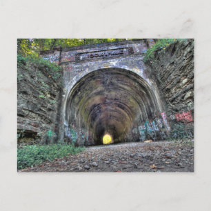 Moonville Tunnel, Vinton County, Ohio Postcard