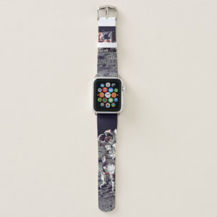 Moonwalk Apollo 17 Apple Watch Band