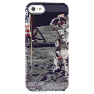 Moonwalk Apollo 17 Clear iPhone SE/5/5s Case