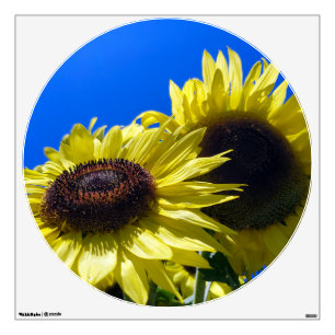Moonwalker Sunflowers reaching for the sky Wall Decal