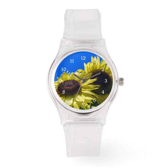 Moonwalker Sunflowers reaching for the sky Watch (Front)