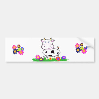 moooo bumper sticker