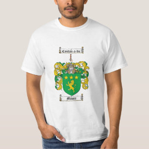 Moore Family Crest - Moore Coat of Arms T-Shirt