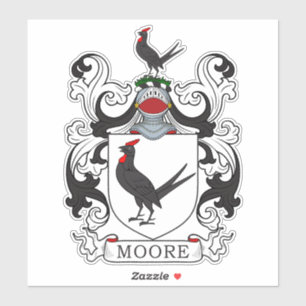 Moore Family Crest Sticker