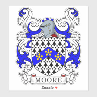 Moore Family Crest Sticker