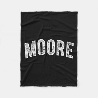 Moore  fleece blanket