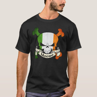 Moore Irish Skull T-Shirt