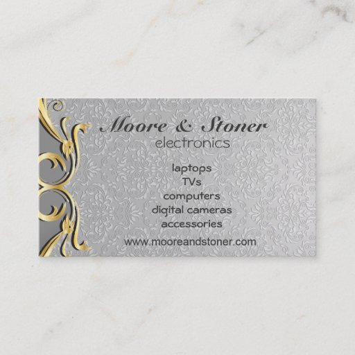 Customizable Moore &amp; Stoner electronics Business Cards