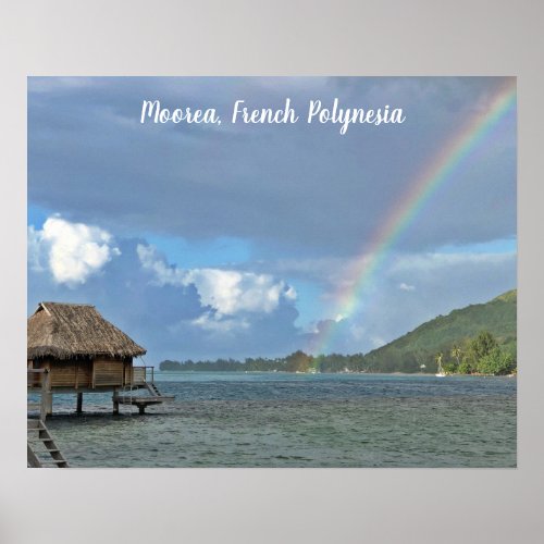 Moorea French Polynesia Poster