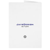 Moored Ship Sketch Card (Back)