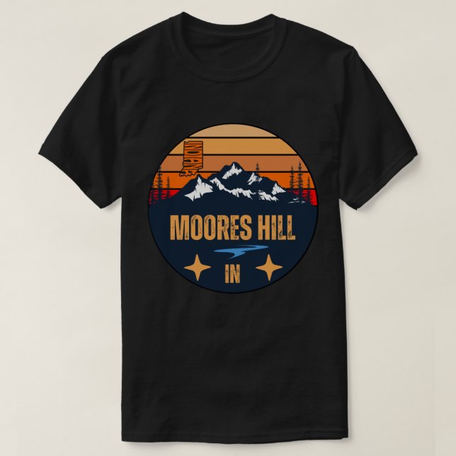 Moores Hill, Indiana T-Shirt (Design Front)